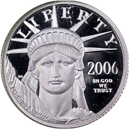 Platinum Eagle Ultra Cameo 2006-W PF69 Brown Label