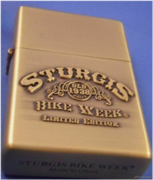 Sturgis Brass Lighter Lot - South Dakota USA