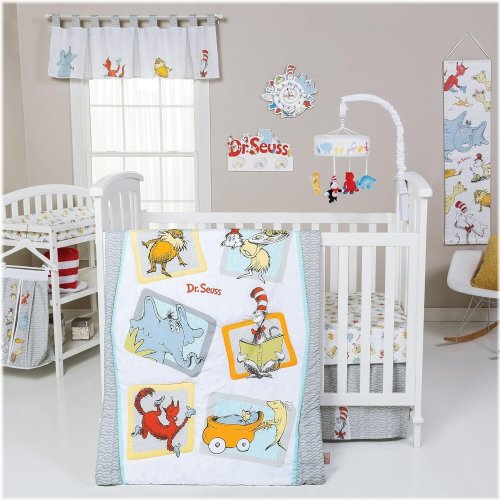 Whimsical Friends 5-Piece Crib Bedding Set