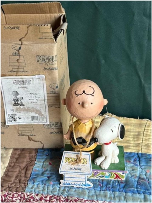 Whimsical Peanuts Dog Collectible