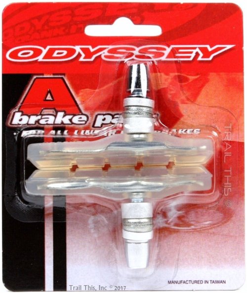 Clear Linear-Pull Brake Shoes by Odyssey