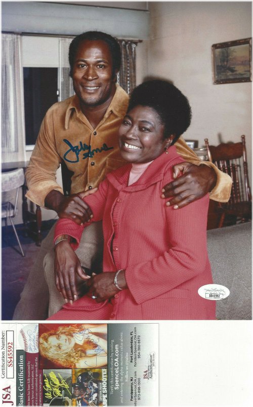 John Amos Signed 8x10 Photo with JSA Certification