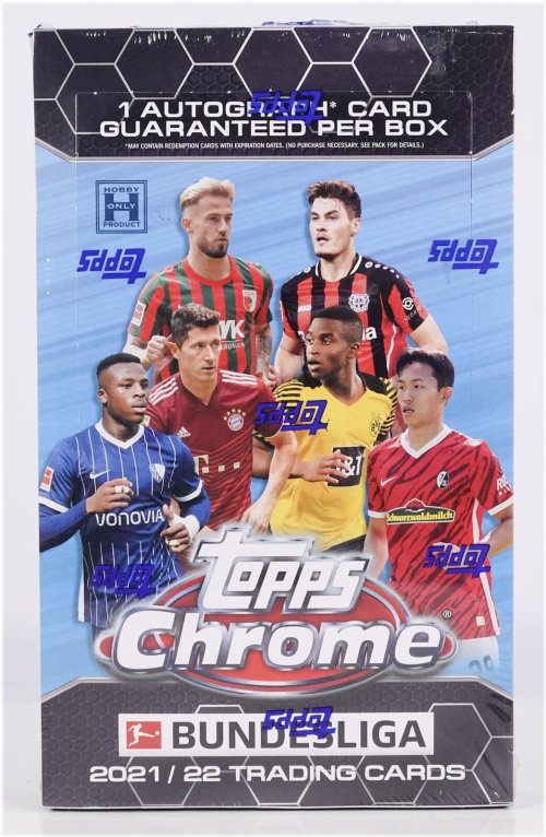 Bundesliga Chrome Soccer Collectors Box