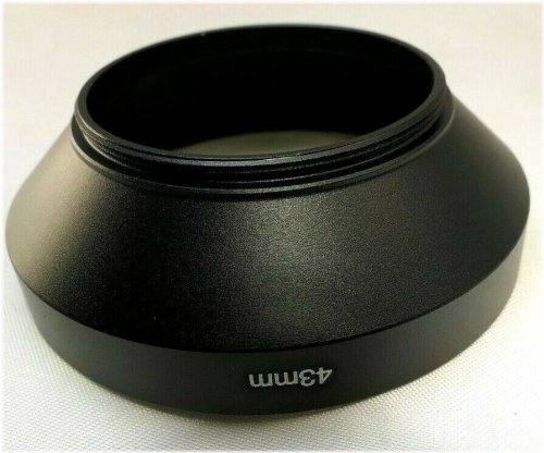 Metallic Wide-Angle Lens Shade