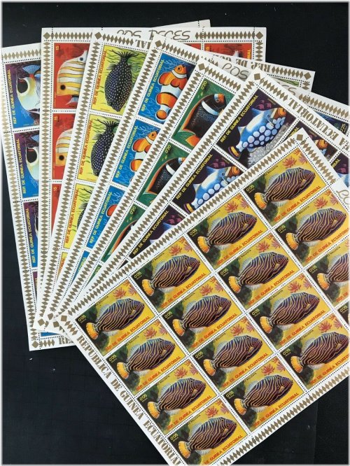 Tropical Fish Stamp Assortment