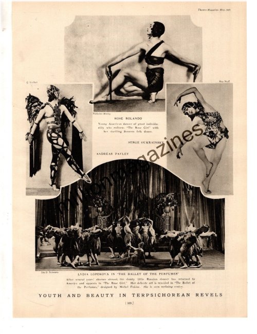 The Stage Chronicles: 1921 Edition