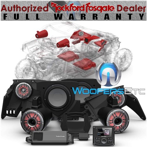 Maverick X3 Audio Upgrade Kit by Rockford Fosgate