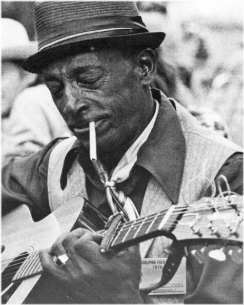 Delta Blues Melodies: FRED MCDOWELL 8x10 Glossy Photograph