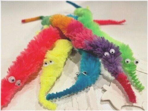 Wiggle Friends - Fuzzy Twisty Toy Set