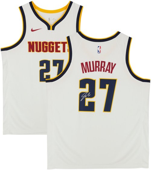 Jamal Murray Denver Nuggets Autographed White Association Swingman Jersey