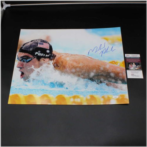 Olympic Swimming Legend Autographed Photo