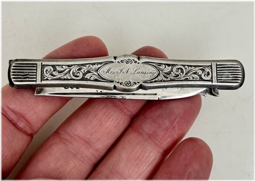 Silver Harvest Fruit Knife