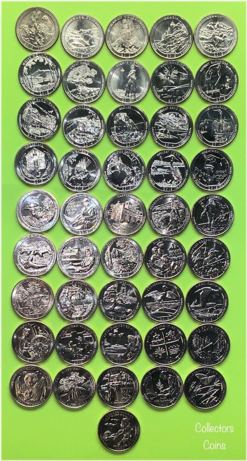 National Park ATB Quarter Collection 2012-2021