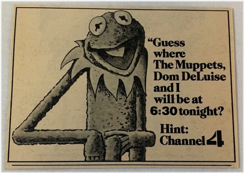 Retro Muppet Show Featuring Kermit the Frog