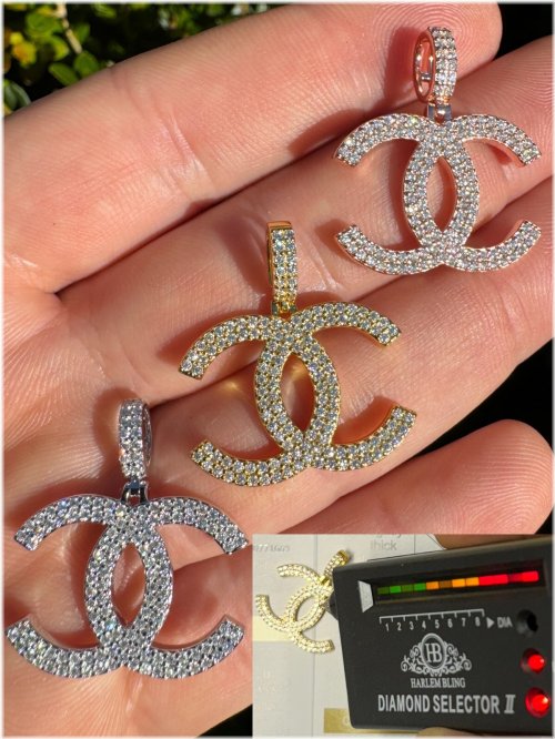 Chanel Double C Pendant