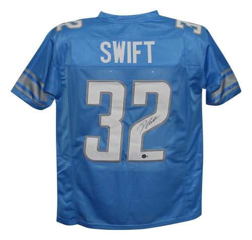 Blue Thunder Autographed NFL Jersey