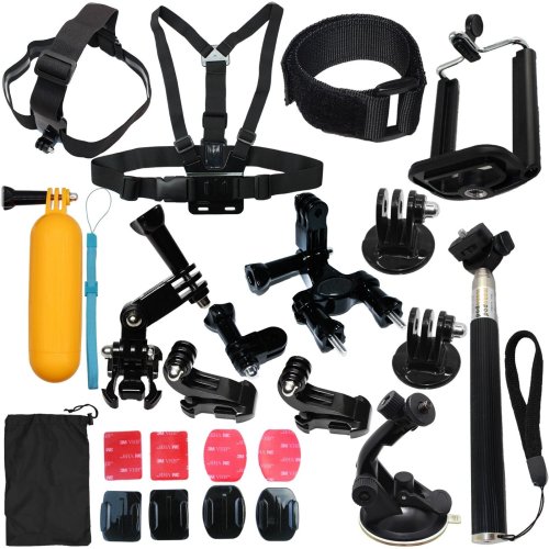 Multi-Mount Camera Accessory Kit for Action Cameras