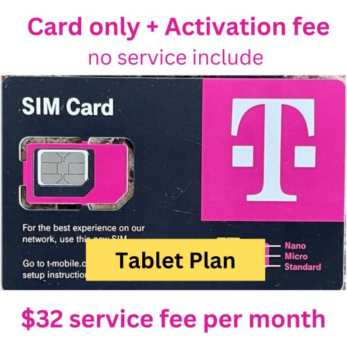 SteadyConnect Tablet SIM Card