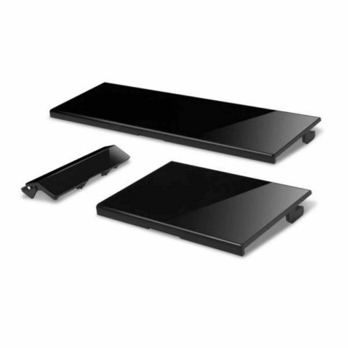 Black Wii Door Slot Cover Replacement Set