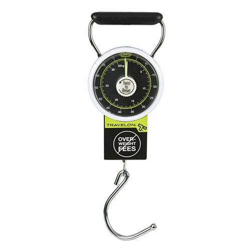 TravelRight Weight Master: Accurate Luggage Scale with Stop Lock and Tape Measure