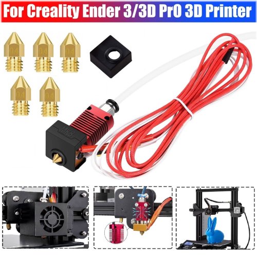 Extruder Heater Hot End Nozzle Kit for Creality Ender Series