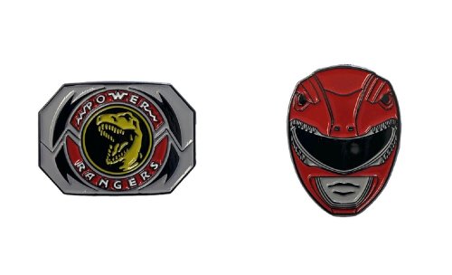 Red Ranger Legacy Collection Pin Set