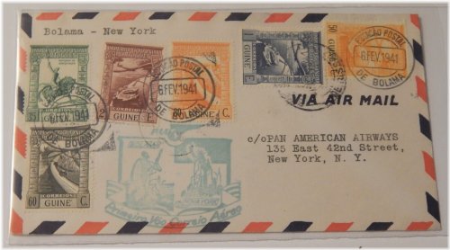 Flight of Bolama Stamps