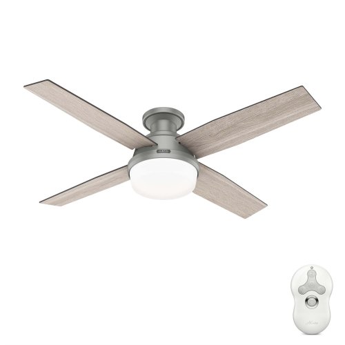 Silver Breeze Matte 52" Ceiling Fan
