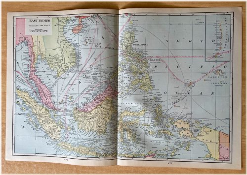 East Indies Vintage Cartography 1903