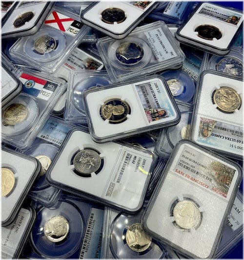 Premium Graded US Mint Proof Coin Collection