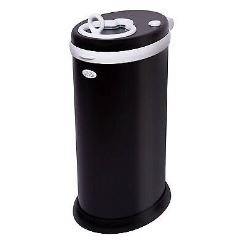 Steel Seal Diaper Bin - Midnight Matte