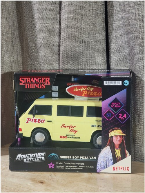 Stranger Surfer Pizza Van Control
