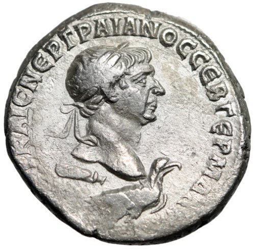 Imperial Roman Silver Tetradrachm - Tyche Seated
