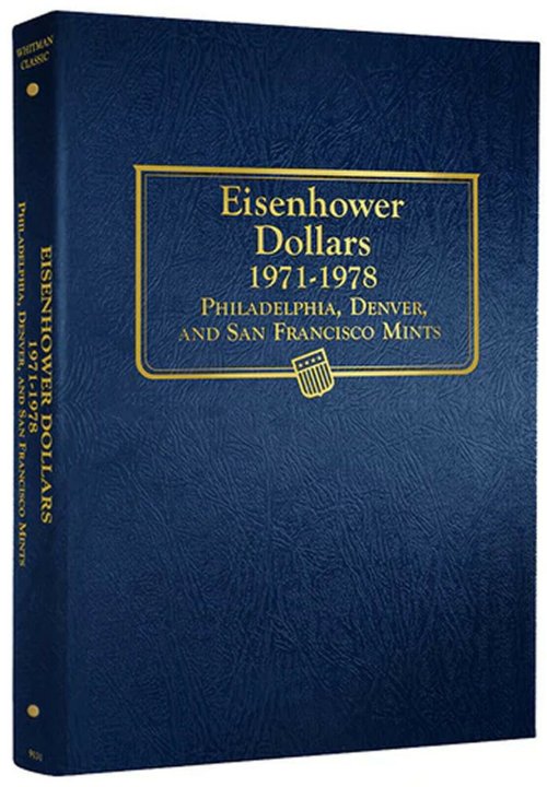 Eisenhower Dollar Coin Collection Book