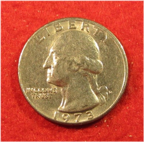 Vintage 1973 D Washington Quarter