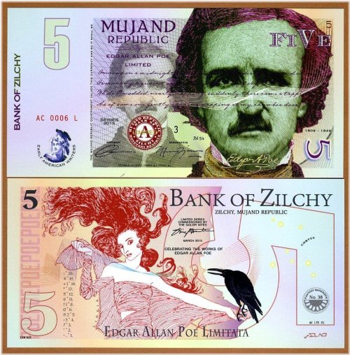 Zilchi Poe Polymer Note