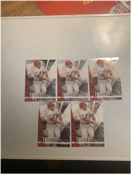 Trout's Finest Five: 2017 Topps Collection