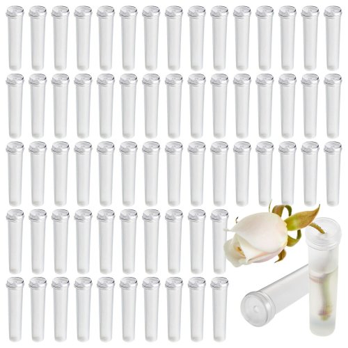 Clear Floral Vials - 100 Pack