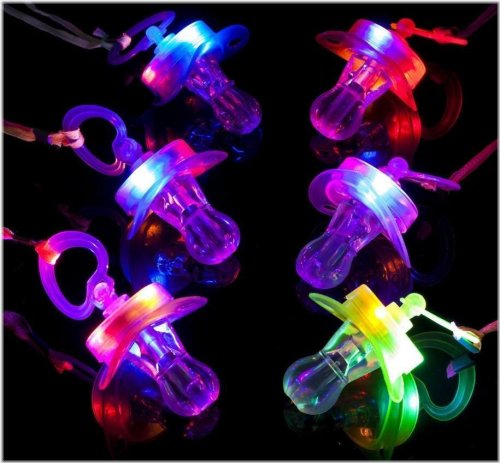 Glow Whistle Lanyard 12-Pack