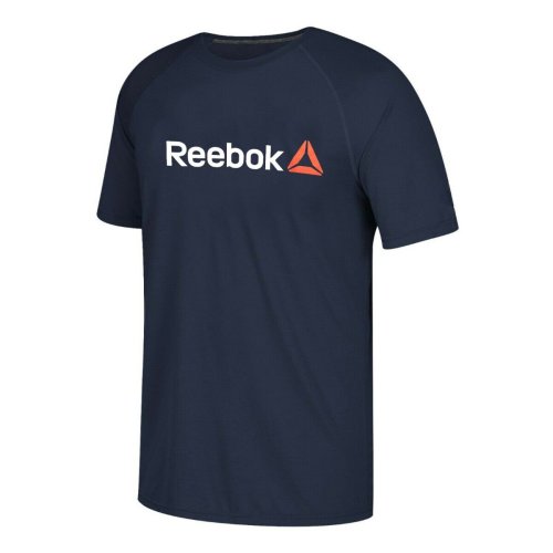 Navy Blue Delta Logo Performance Tee