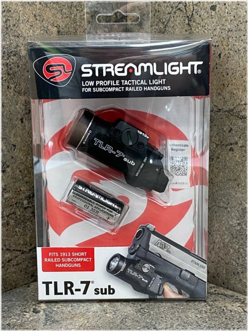 Short Rail Mounted Flashlight by Streamlight