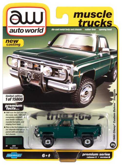 Green Deluxe Stepside 4x4 K10