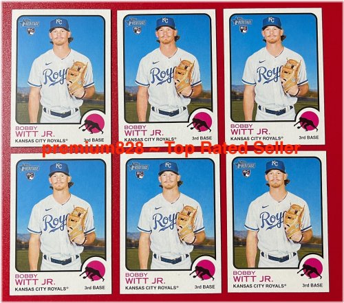 Bobby Witt Jr. Royals Rookie Card Collection