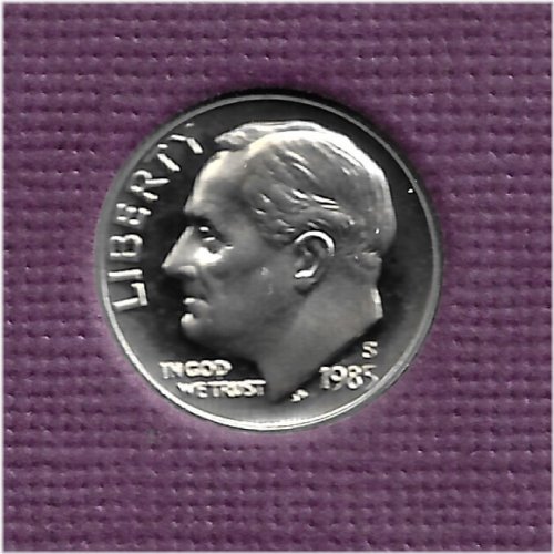 Proof Roosevelt Dime (1985-S)