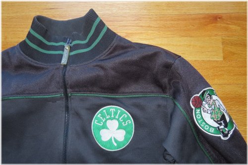 Retro Celtics Warm-Up Jacket
