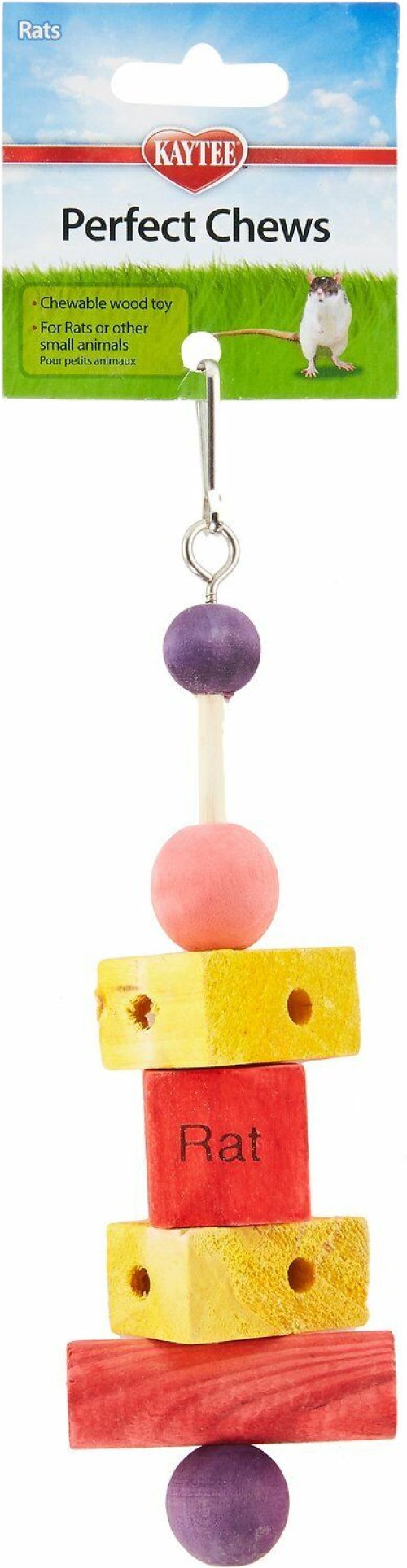 Wooden Chew Toy for Small Pets