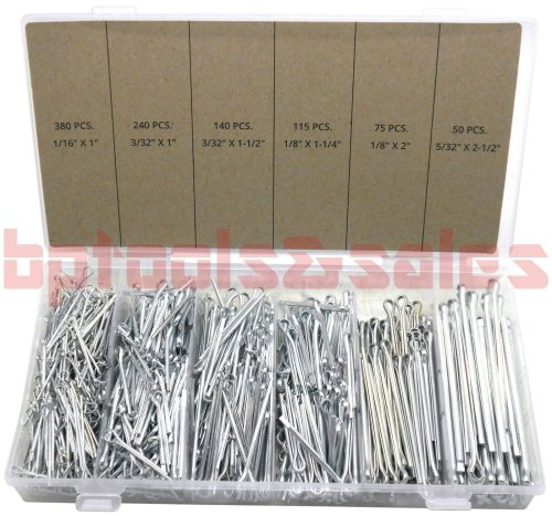 Multi-Size Cotter Pin Set for Secure Mechanical Fastening