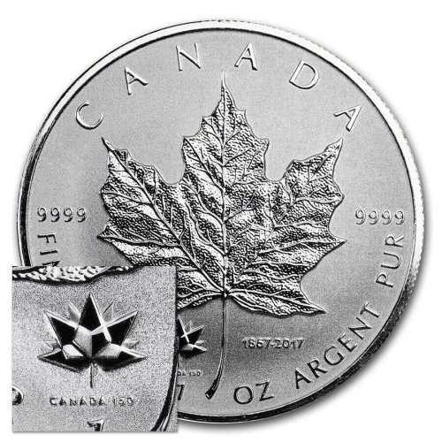 Anniversary Maple Leaf Silver Coin