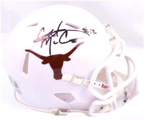 Longhorns Legend Autographed Mini Helmet