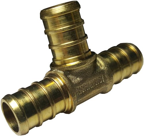 Brass PEX Tee Fittings Set